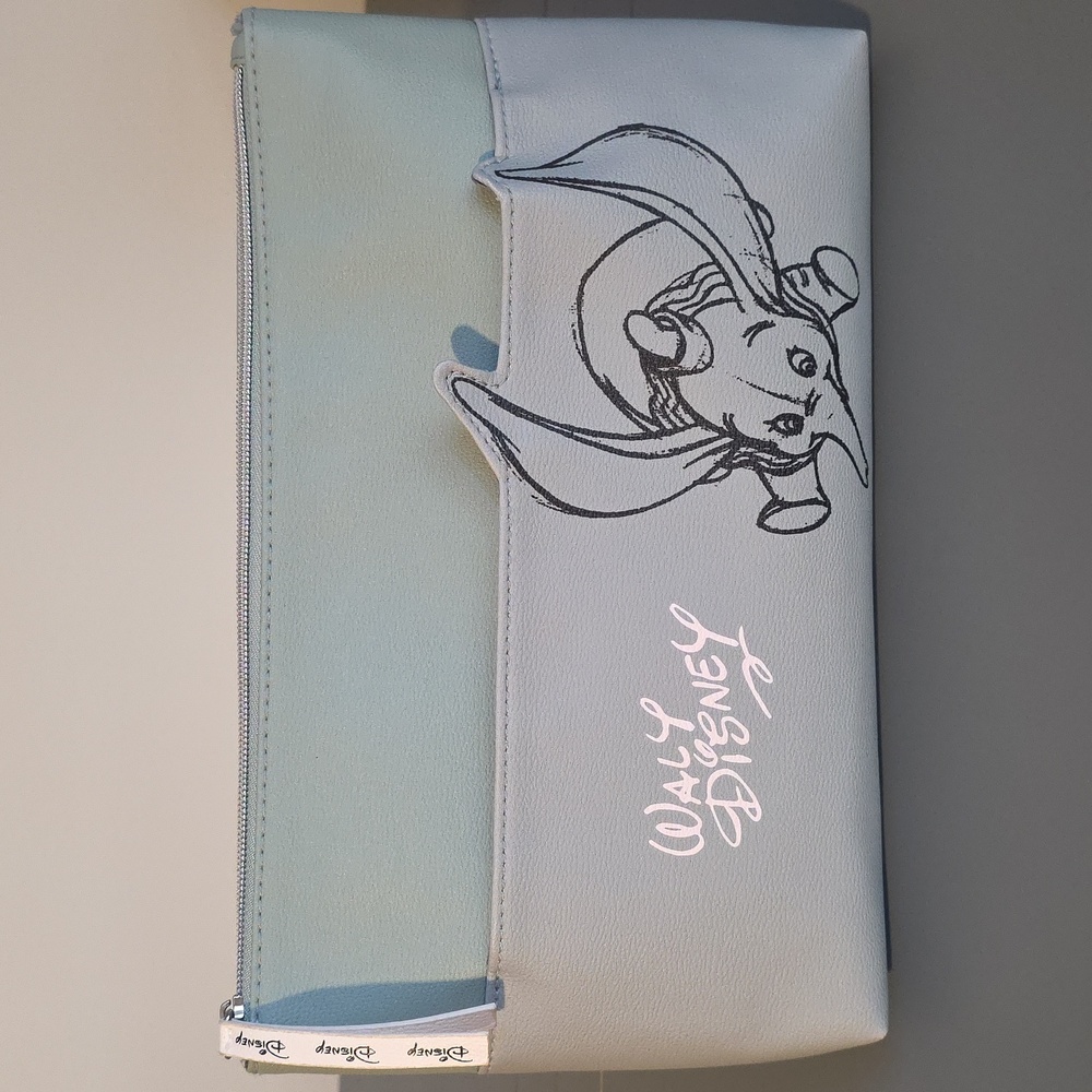 WALT DISNEY Dumbo Large Zip Toiletry/Cosmetic Bag